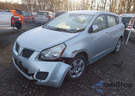 2010 Pontiac Vibe z USA, uszkodzony, nr VIN 5Y2SP6E86AZ407162